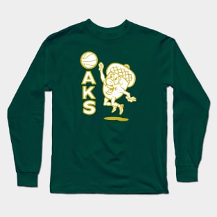 Defunct Oakland Oaks Basketball Long Sleeve T-Shirt